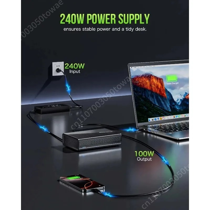 Oculink Gpu Dock Station - محطة توصيل وحدة معالجة الرسومات الخارجية